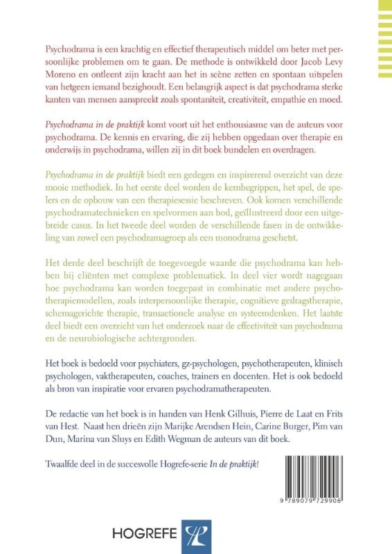 Psychodrama in de praktijk