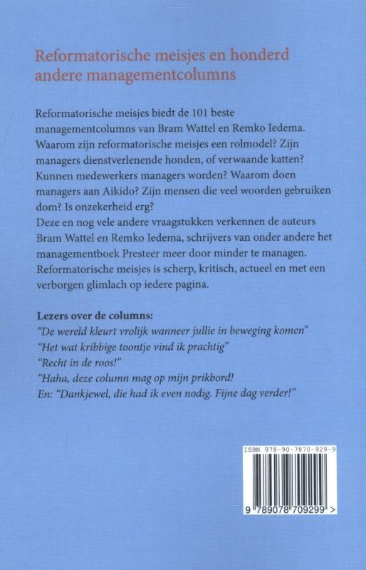 Reformatorische meisjes