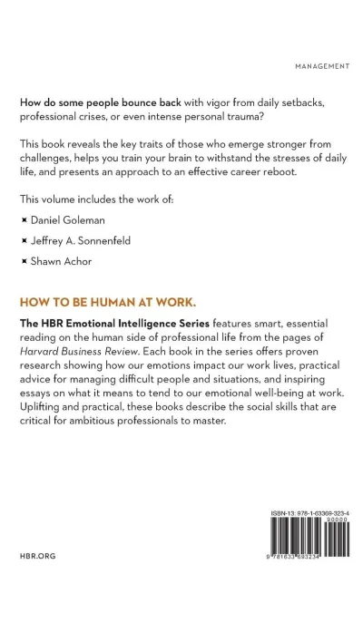 Resilience (HBR Emotional Intelligence Series)