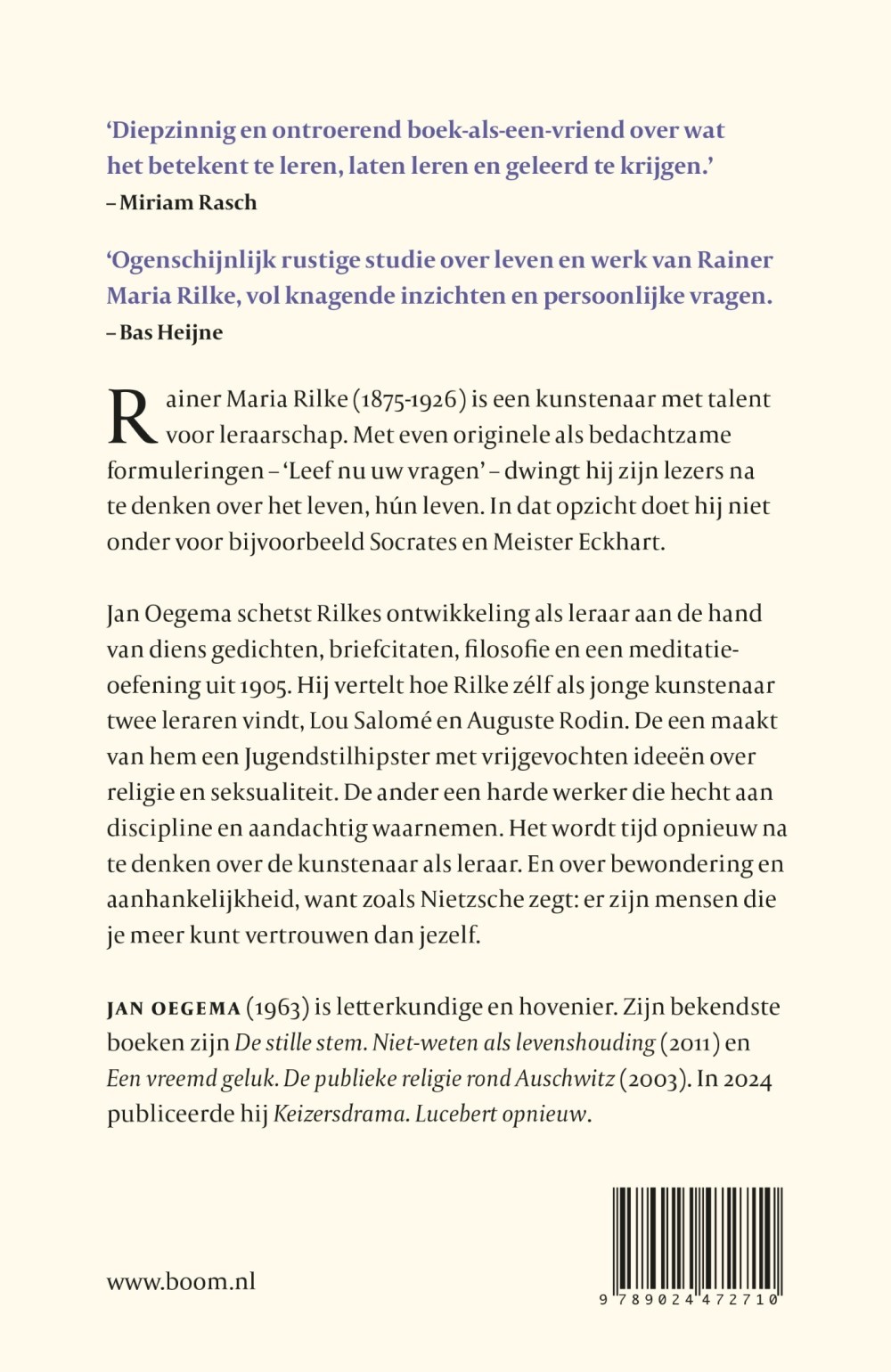Rilke en de wijsheid