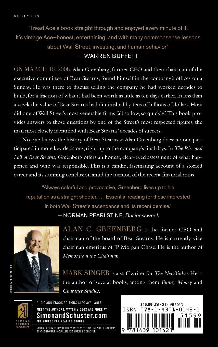 Rise and Fall of Bear Stearns