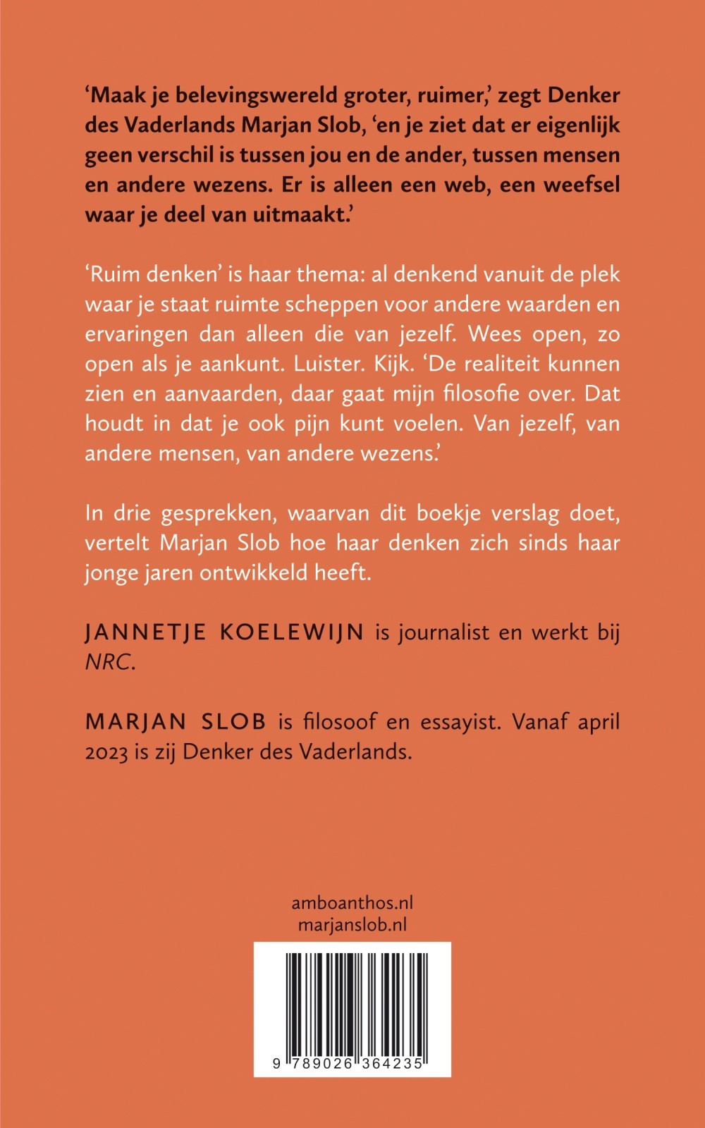 Ruimte maken voor het andere