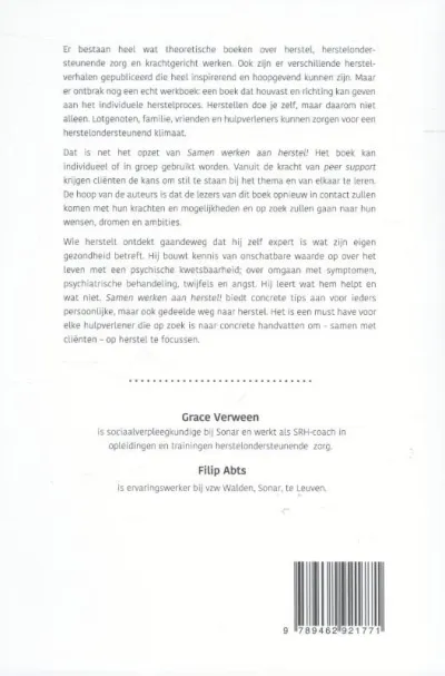 Samen werken aan herstel!