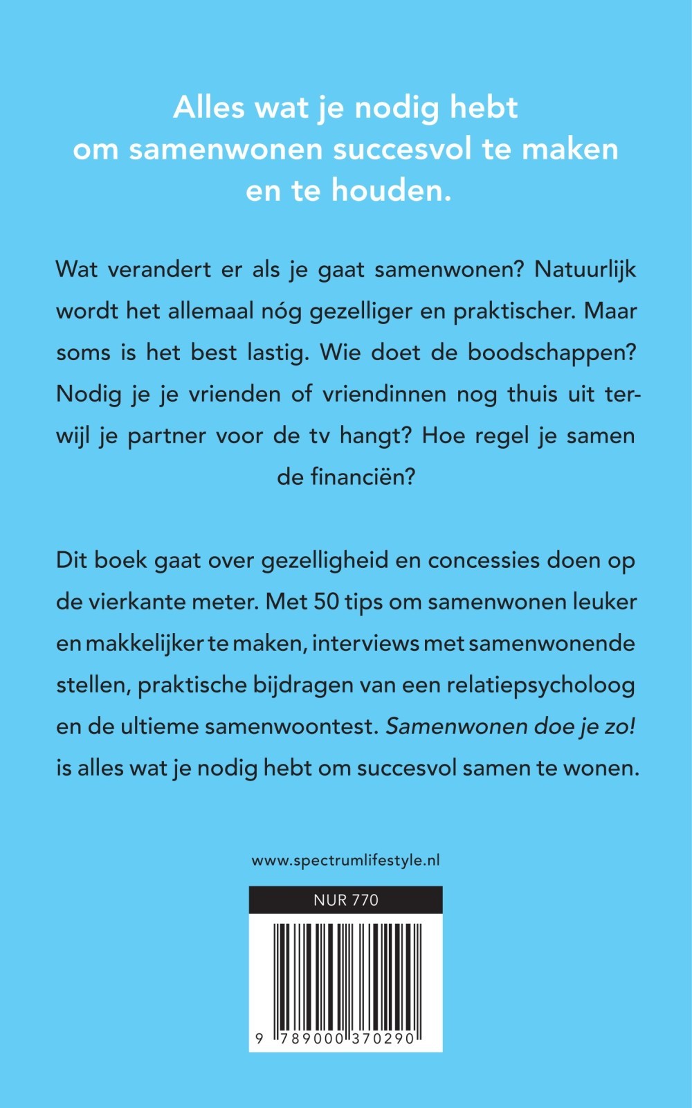 Samenwonen doe je zo!