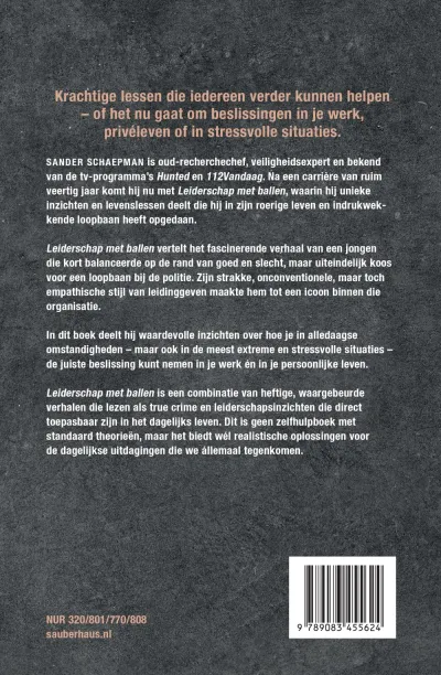 Sander Schaepman; Leiderschap met ballen