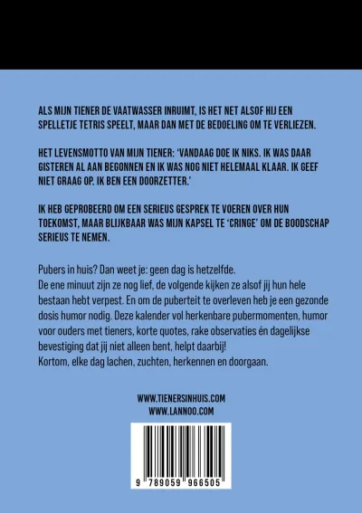 Scheurkalender 365 dagen tieners in huis 2027