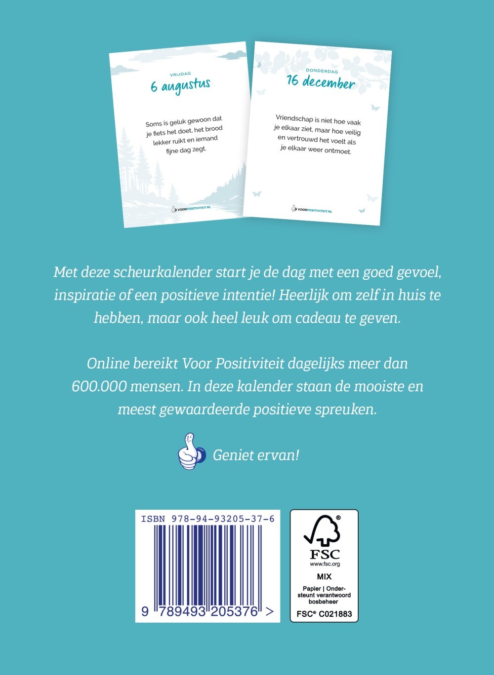 Scheurkalender positieve spreuken 2027