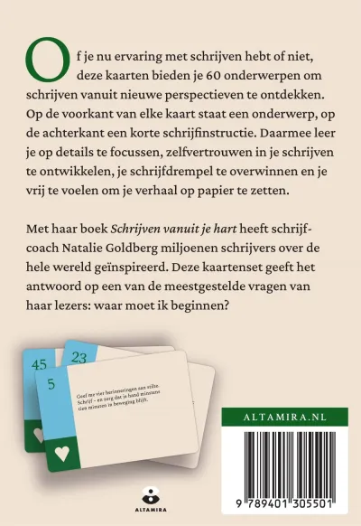 Schrijven vanuit je hart - kaartenset
