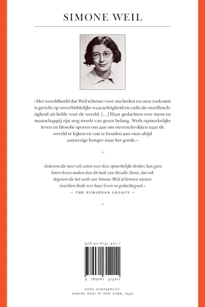 Simone Weil - haar leven, haar denken