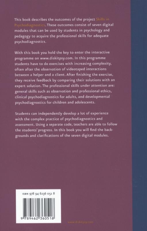 Skills in psychodiagnostics
