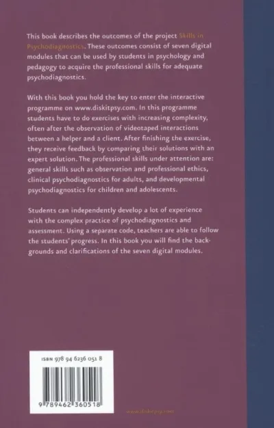 Skills in psychodiagnostics