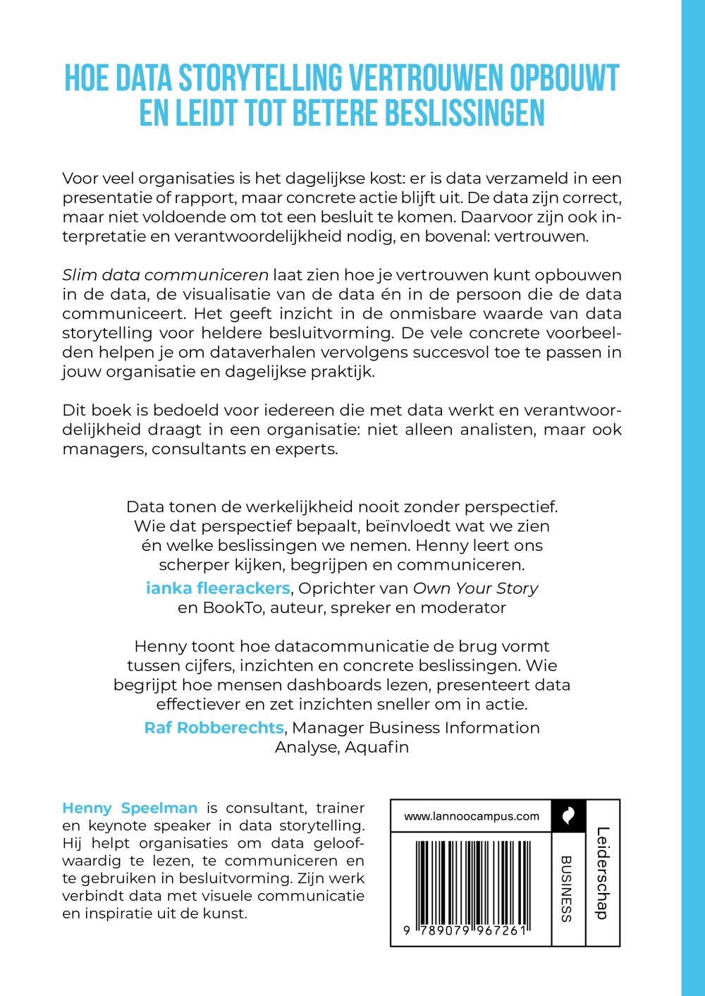 Slim data communiceren