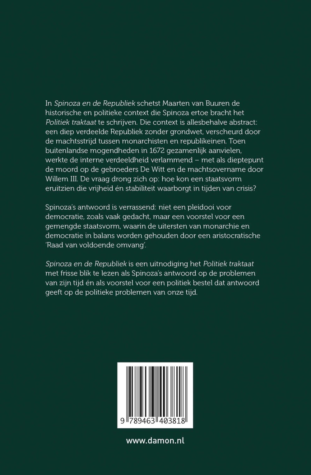 Spinoza en de Republiek