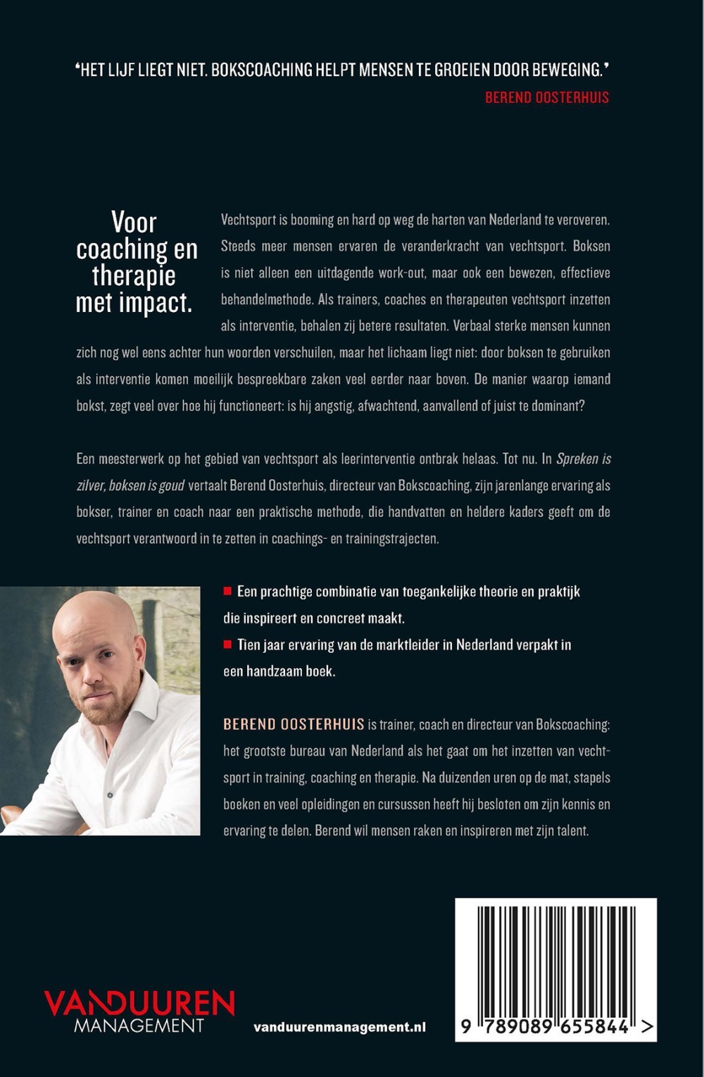 Spreken is zilver, boksen is goud