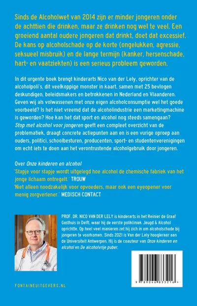 Stop met alcohol voor jongeren