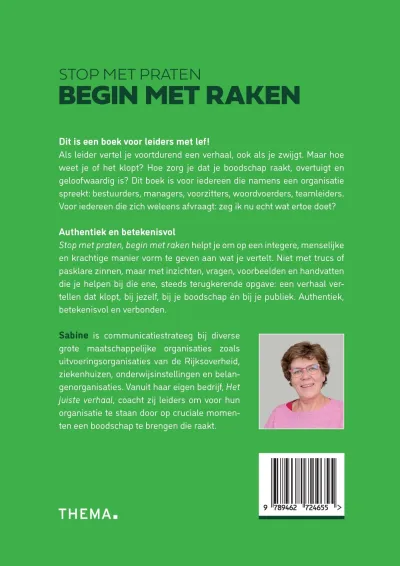 Stop met praten, begin met raken