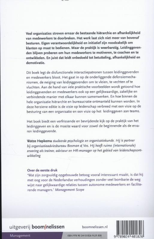 Stoppen met leidinggeven