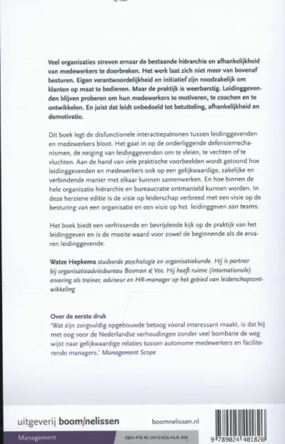 Stoppen met leidinggeven