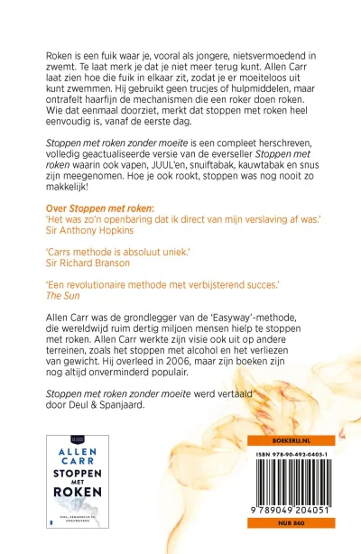 Stoppen met roken zonder moeite