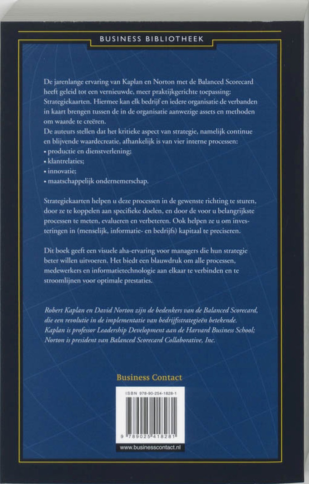 Strategie in kaart gebracht