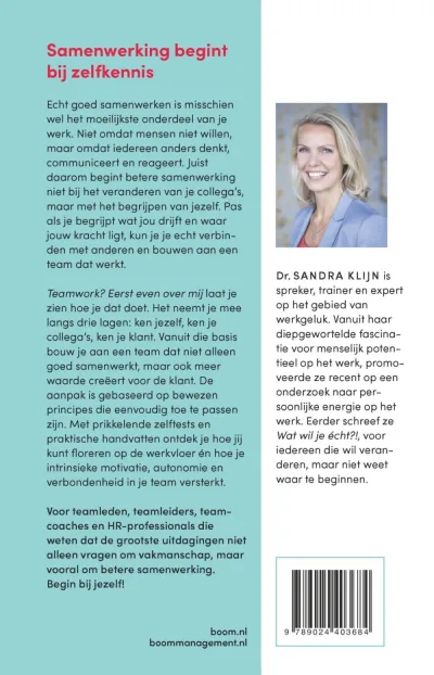 Teamwork? Eerst even over mij