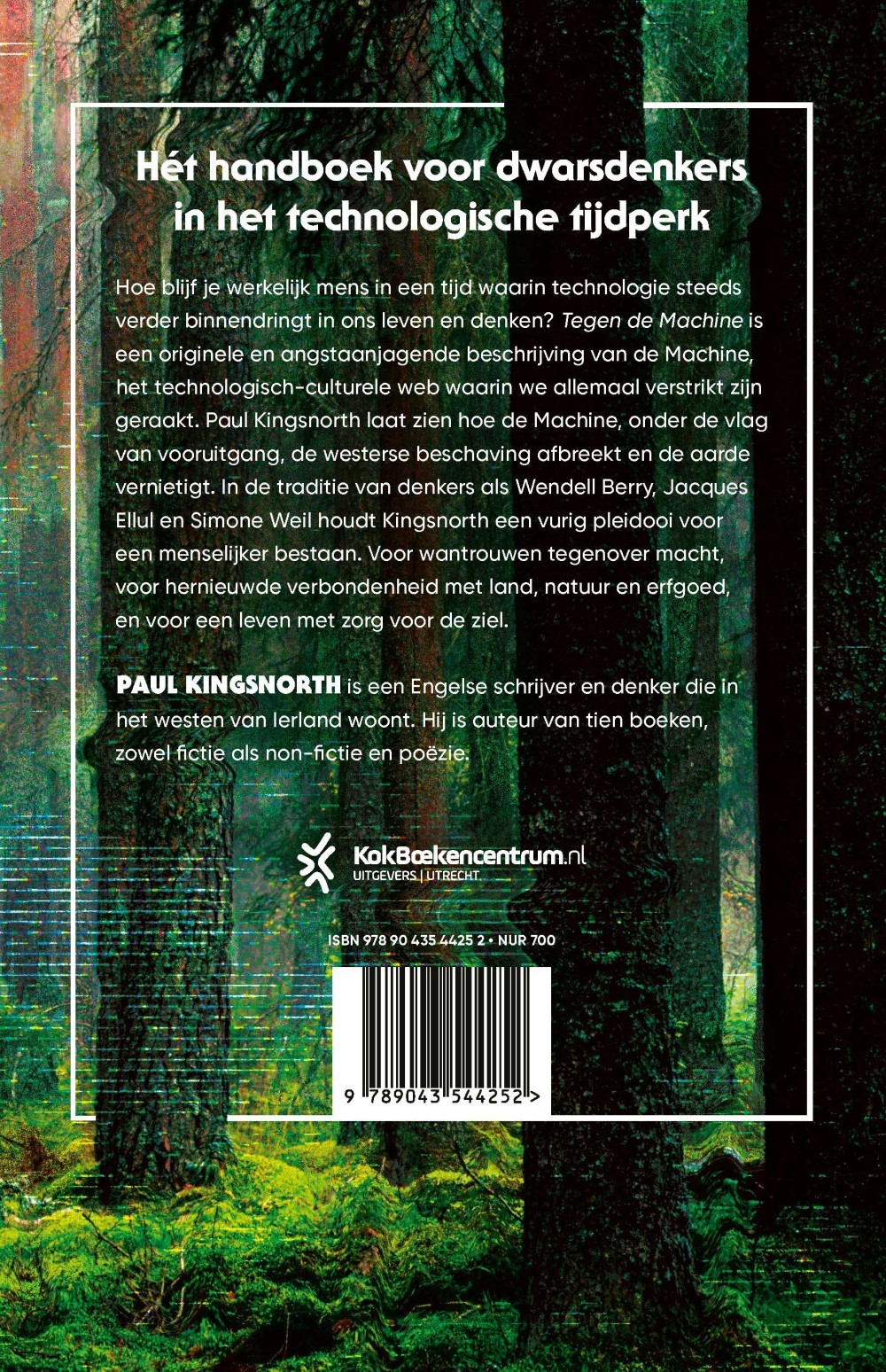Tegen de machine