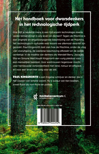 Tegen de machine