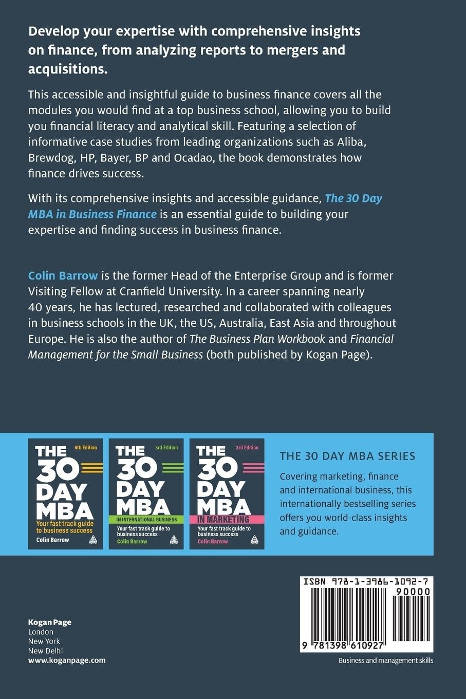 The 30 Day MBA in Business Finance