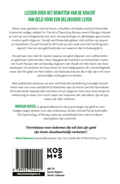 The Art of Spending Money - Nederlandse editie
