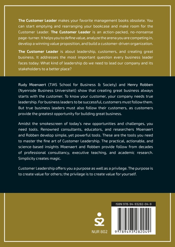 The customer leader