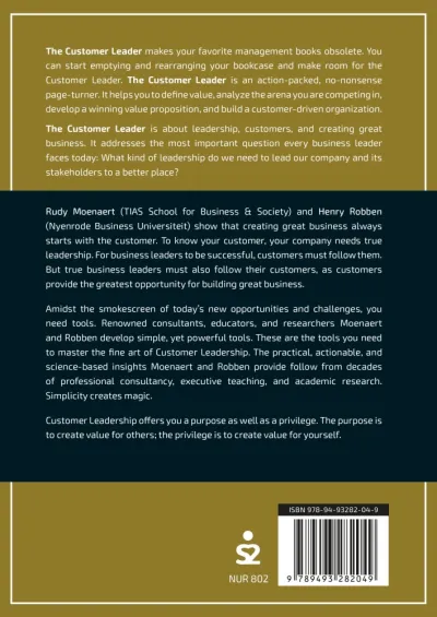 The customer leader