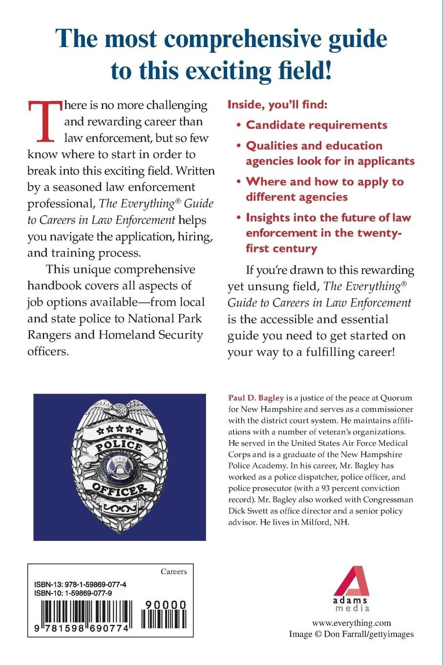 The Everything Guide to Careers in Law Enforcement
