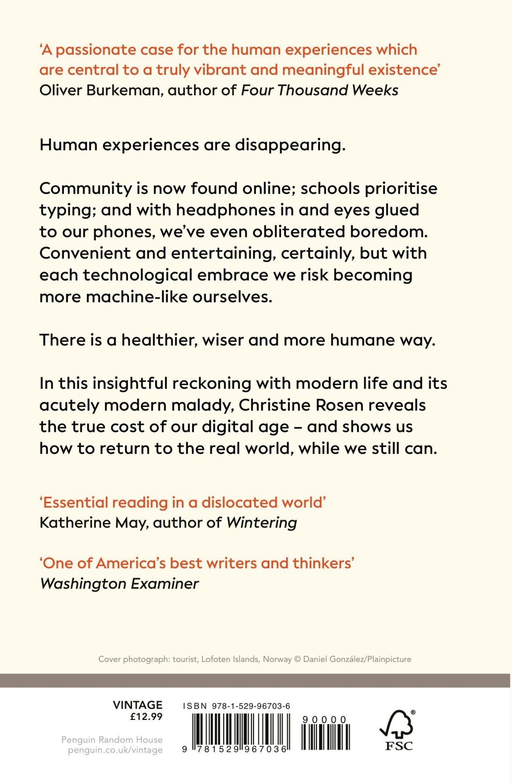 The Extinction of Experience