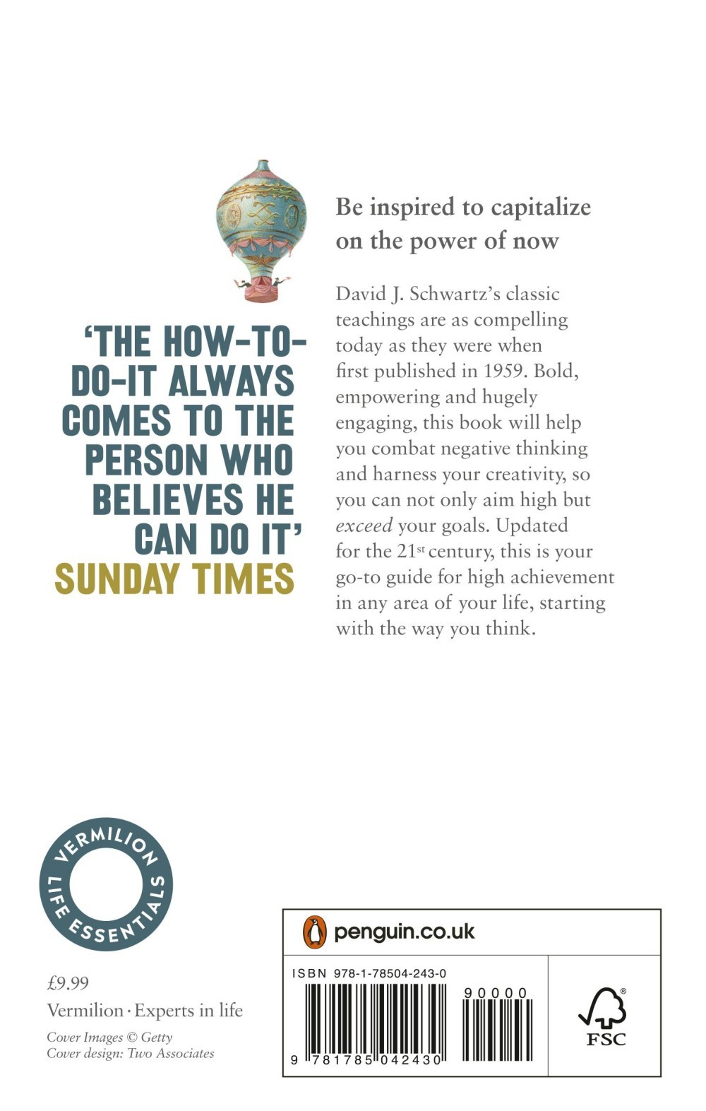 The Magic of Thinking Big