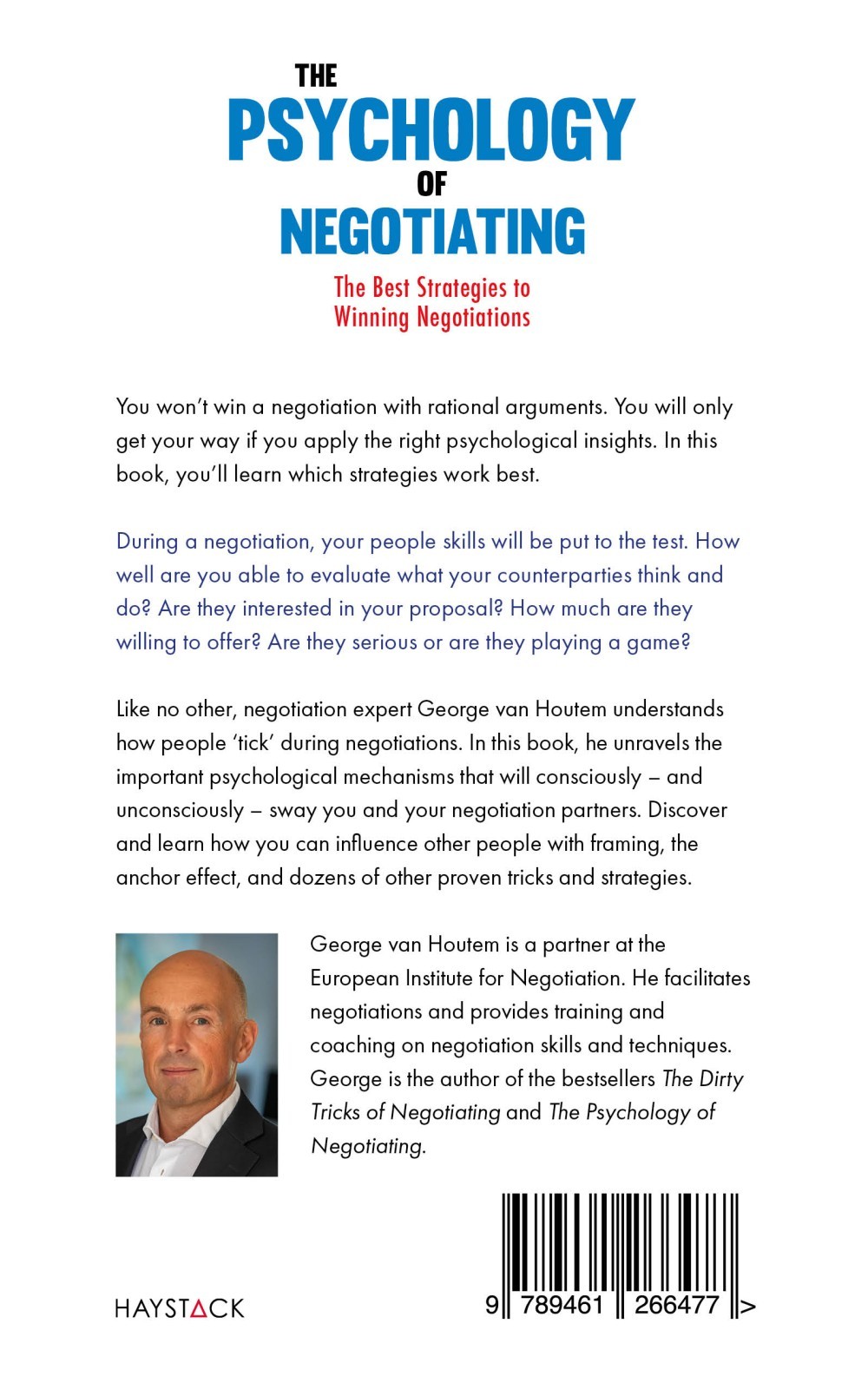 The Psychology of Negotiating