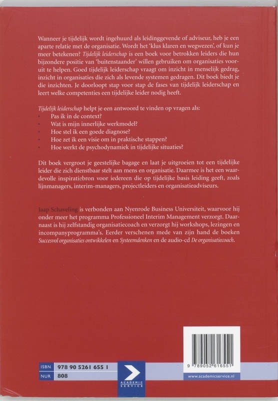 Tijdelijk leiderschap
