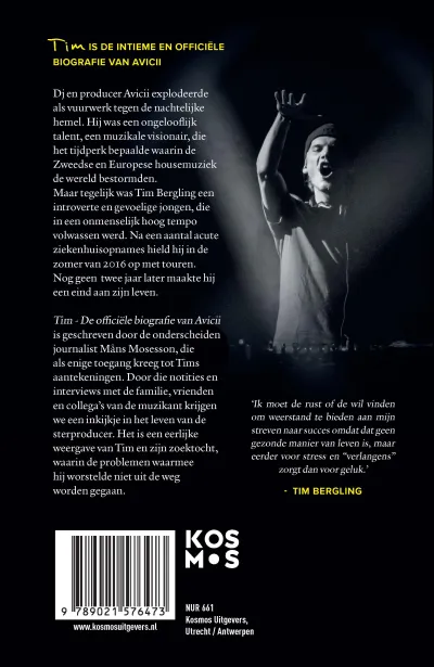 Tim - De officiële biografie van Avicii