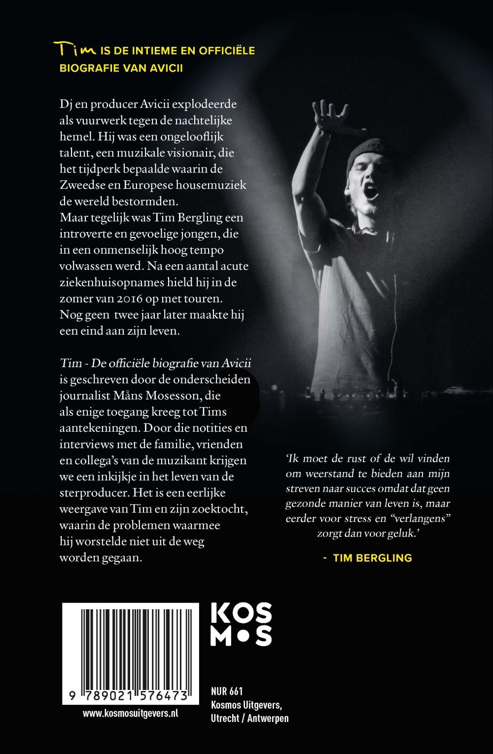 Tim - De officiële biografie van Avicii