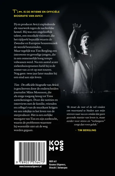 Tim - De officiële biografie van Avicii