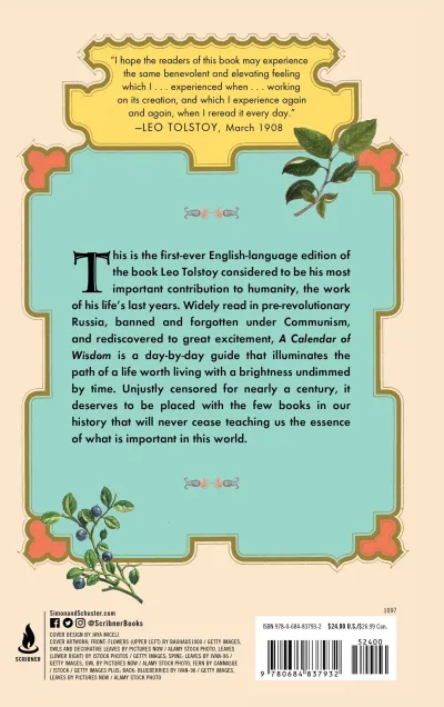 Tolstoy, L: Calendar of Wisdom