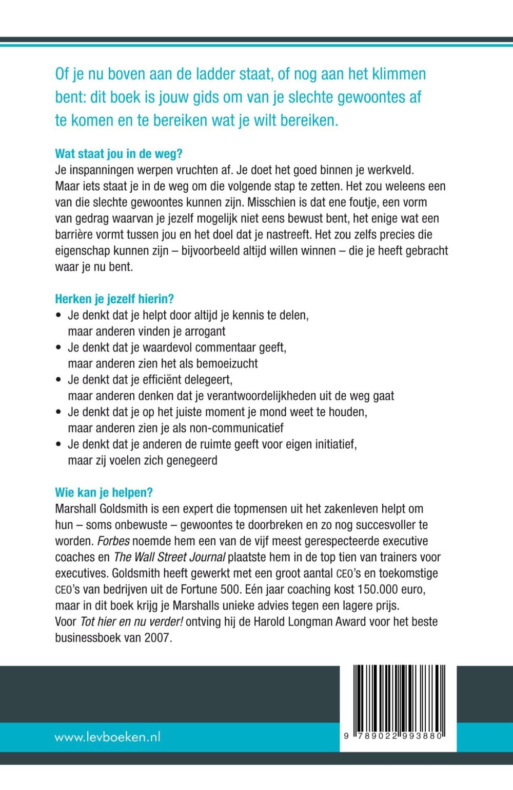 Tot hier en nu verder!