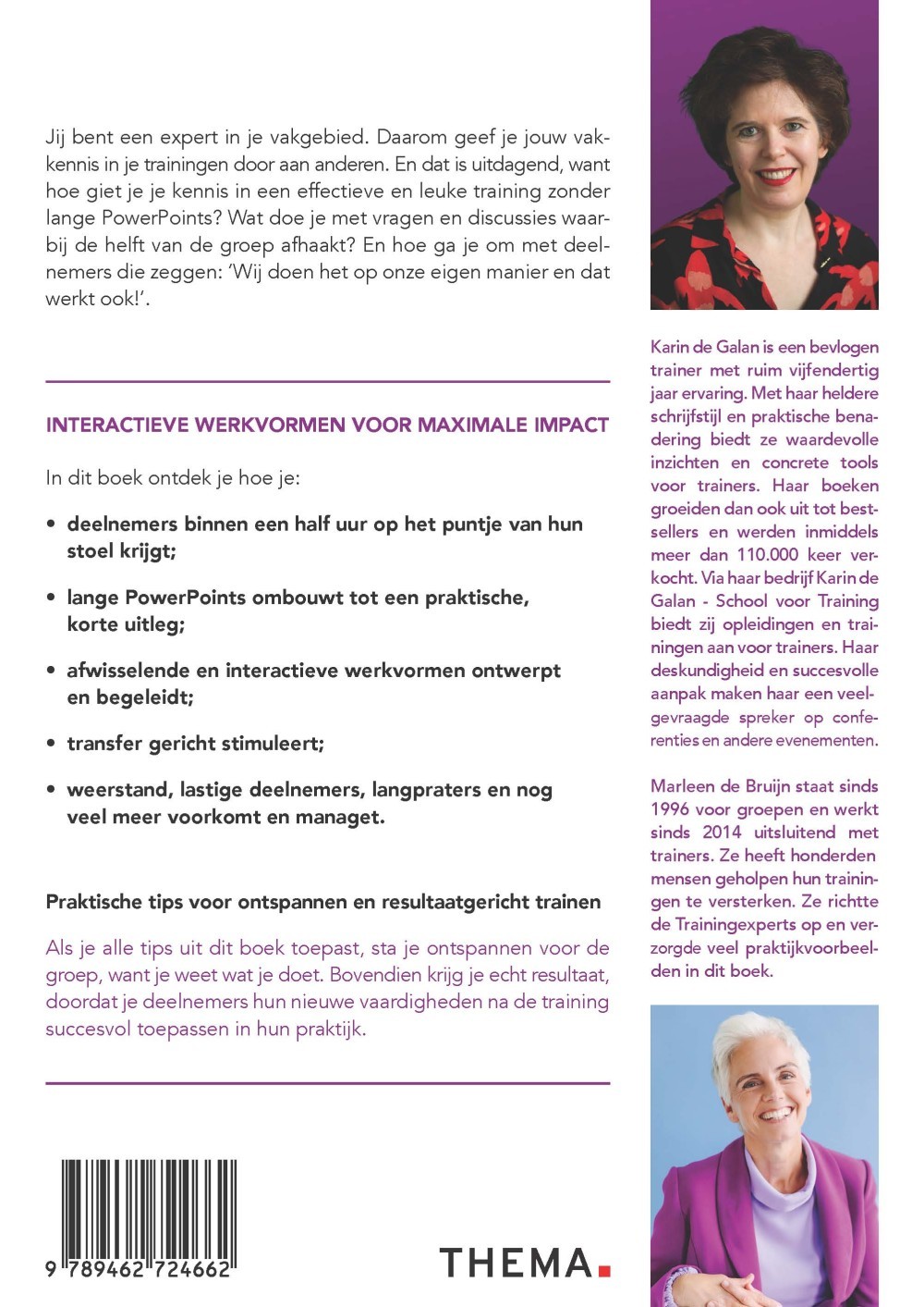 Trainen voor experts