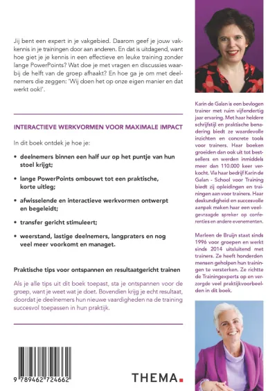 Trainen voor experts