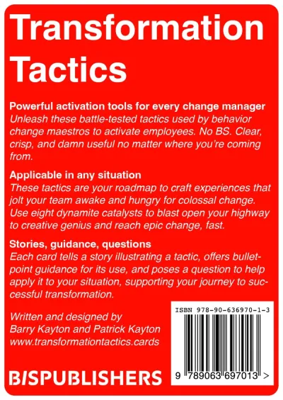 Transformation Tactics