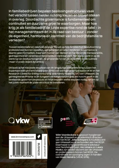 Tussen keukentafel en raad van bestuur