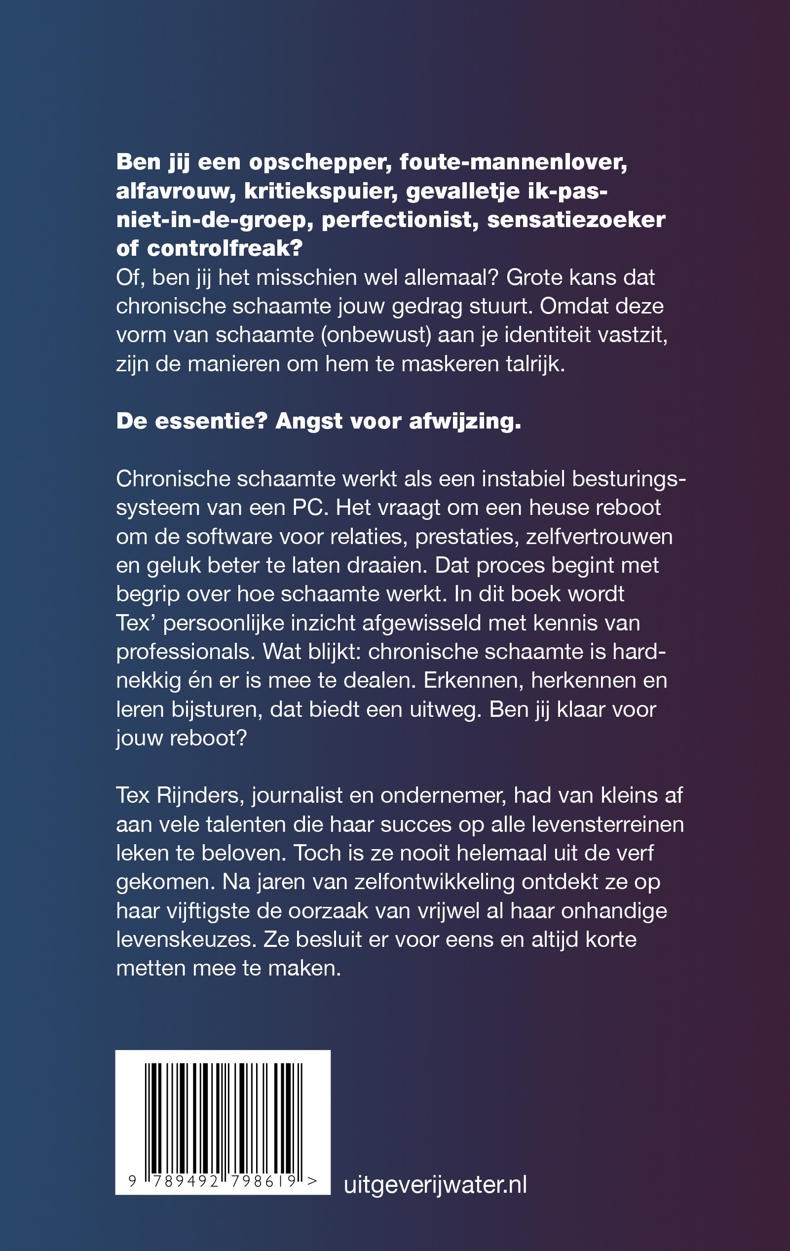 Uit schaamte