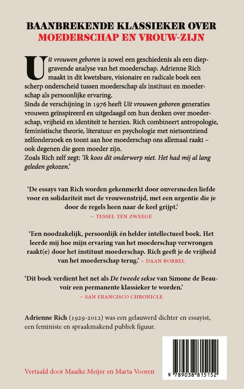 Uit vrouwen geboren