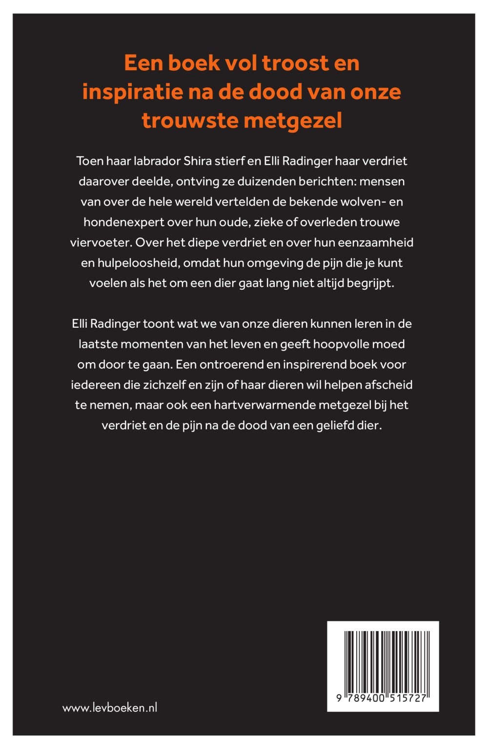 Vaarwel geliefde hond