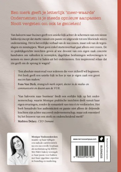 Van bakvorm naar business