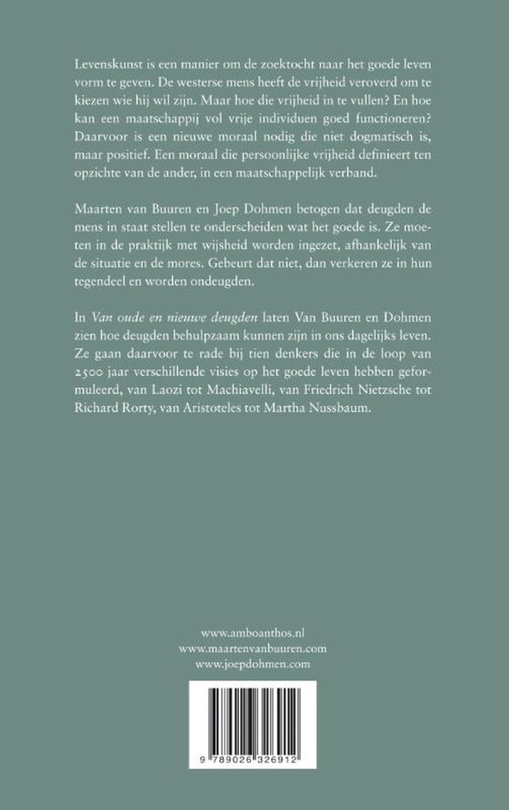 Van oude en nieuwe deugden